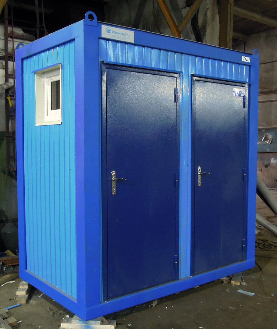  туалеты из блок-контейнеров | Завод бытовых зданий